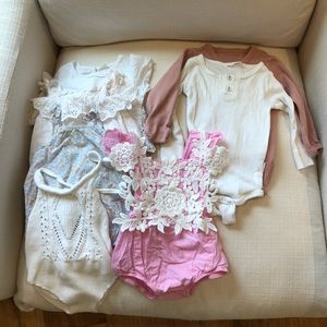 Baby girls clothes lot